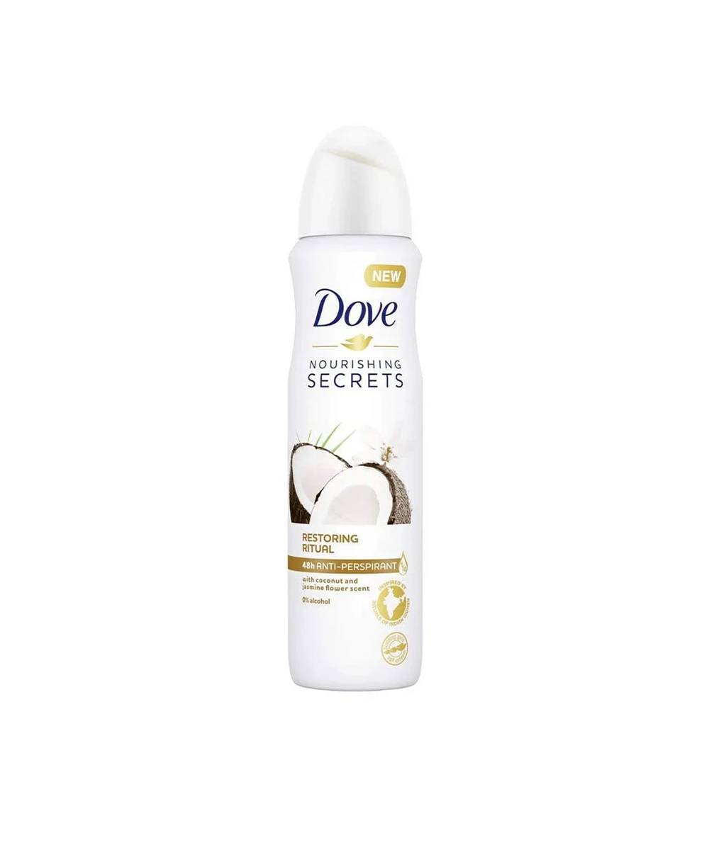 مزيل العرق دوف بخاخ 250 مل ريستورينج ريتشوال - Dove Nourishing Secrets - Restoring Ritual Antiperspirant 250m